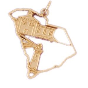 14k South Carolina charm new